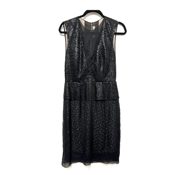 EUC Reed Krakoff Sleeveless Crewneck Dress with Tulle - Picture 3 of 9